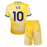 Echipament fotbal Crystal Palace Eberechi Eze #10 Tricou Deplasare 2024-25 pentru copii maneca scurta (+ Pantaloni scurti)